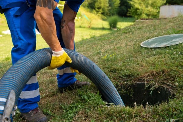 septic tank plumbing