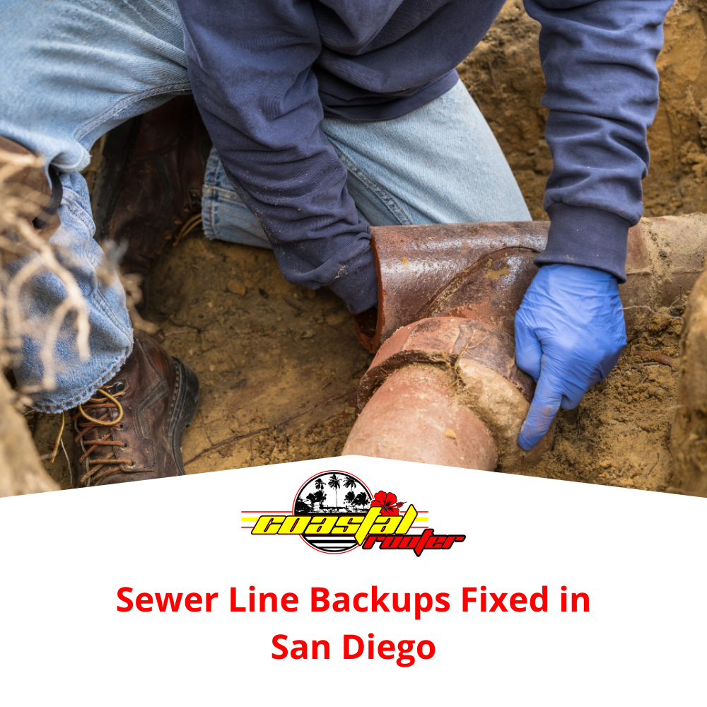 Sewer Line Backups Fixed in San Diego