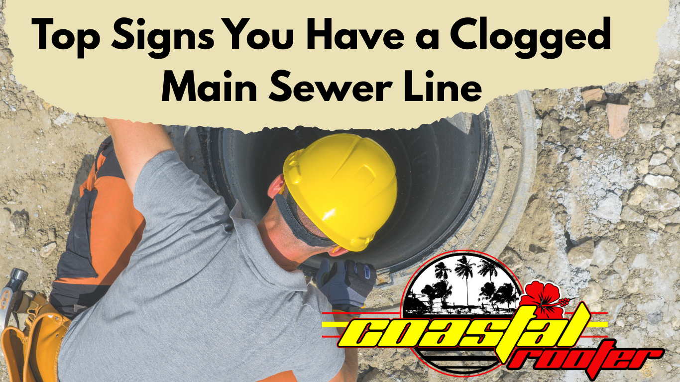 Top signs you have a clogged main sewer line