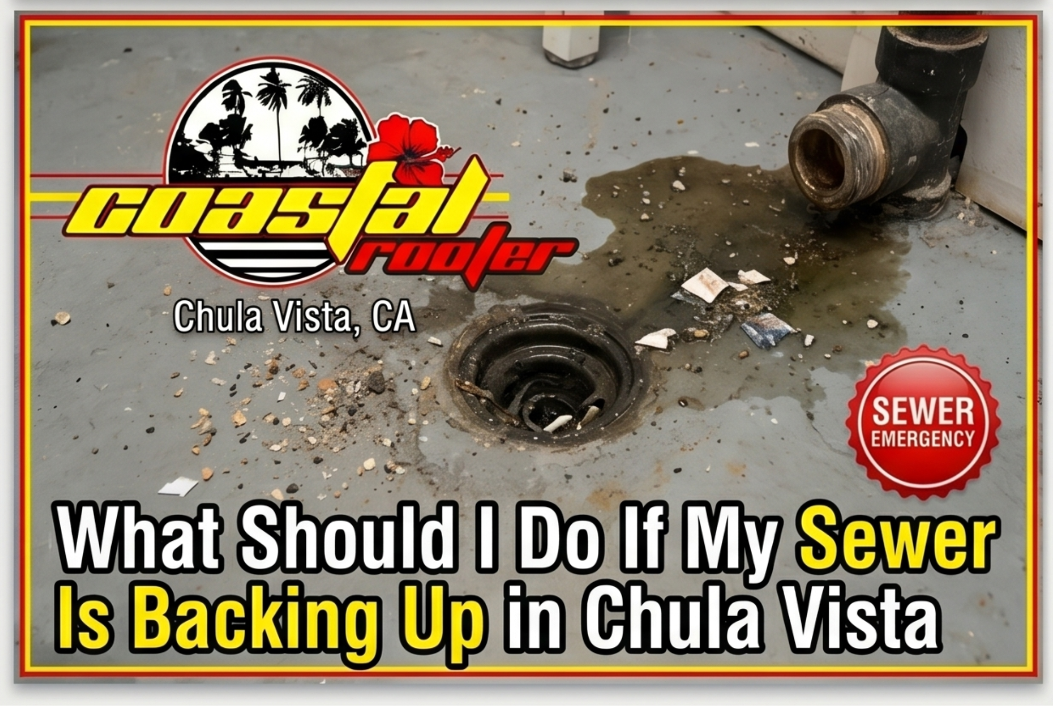 What Should I Do If My Sewer Is Backing Up in Chula Vista