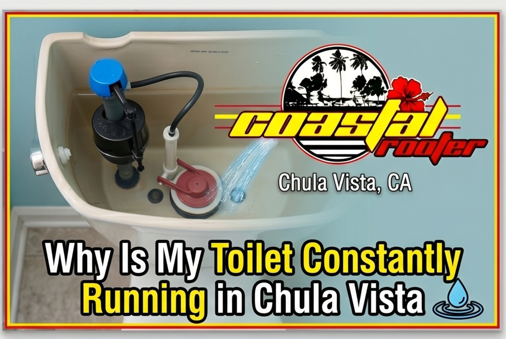 Why Is My Toilet Constantly Running in Chula Vista