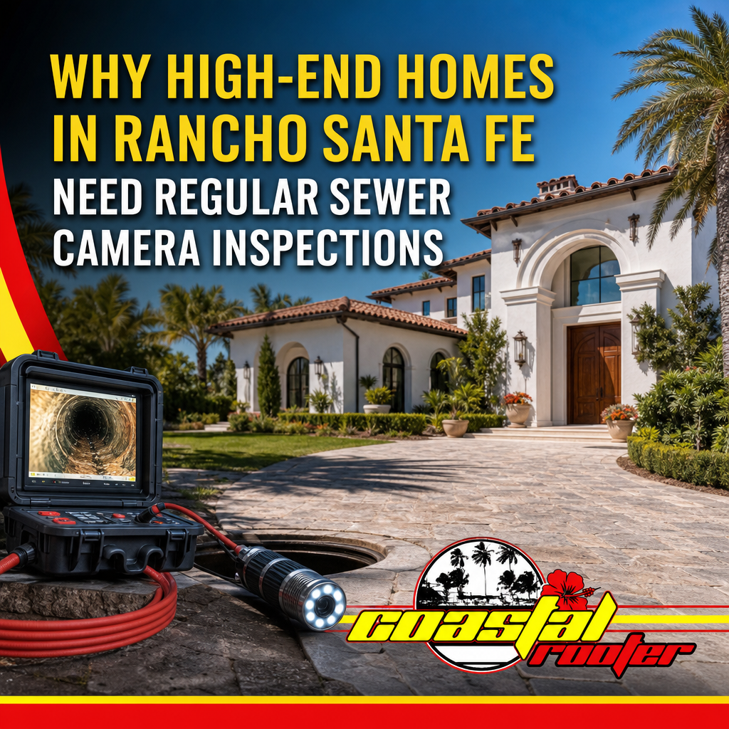 Why High-End Homes in Rancho Santa Fe Need Regular Sewer Camera Inspections