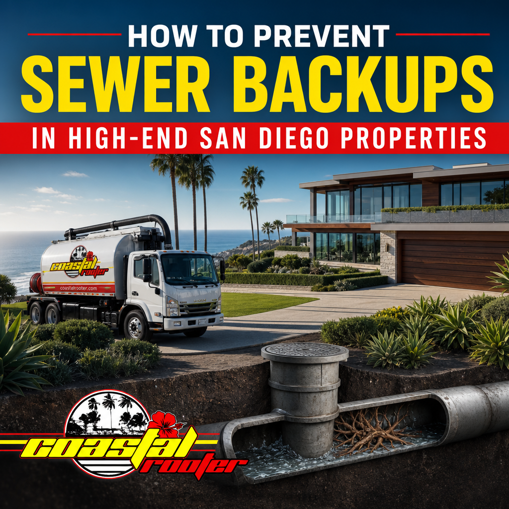 How to Prevent Sewer Backups in High-End San Diego Properties