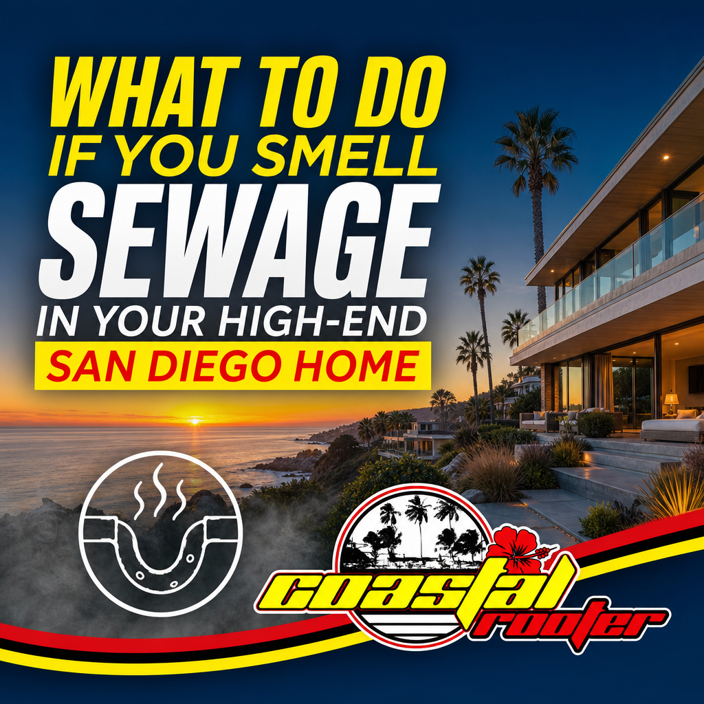 What to Do If You Smell Sewage in Your High-End San Diego Home
